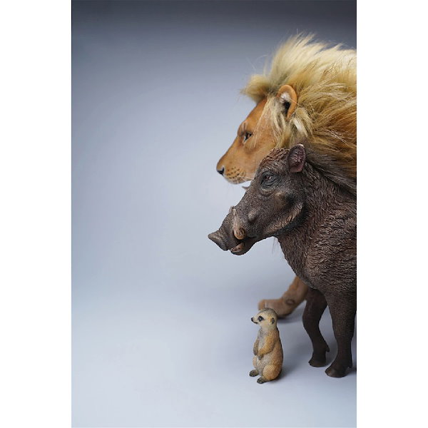 Qoo10] JXK 1/6 サイズ ライオン 動物