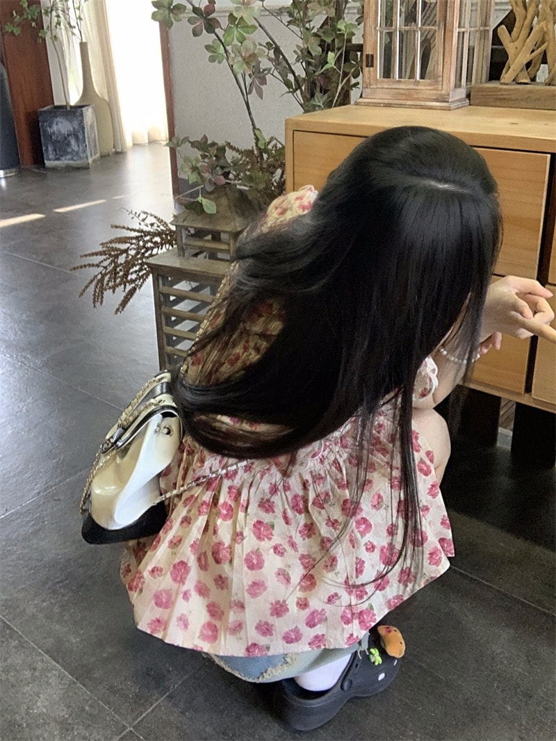 レディース トップス シャツ ブラウス フレア ティアード 袖なし ノースリーブ スタンドカラー Aライン フェミニン ふわふわ かわいい 大人可愛い 上品 おしゃれ レトロ ガーリー 主役級
