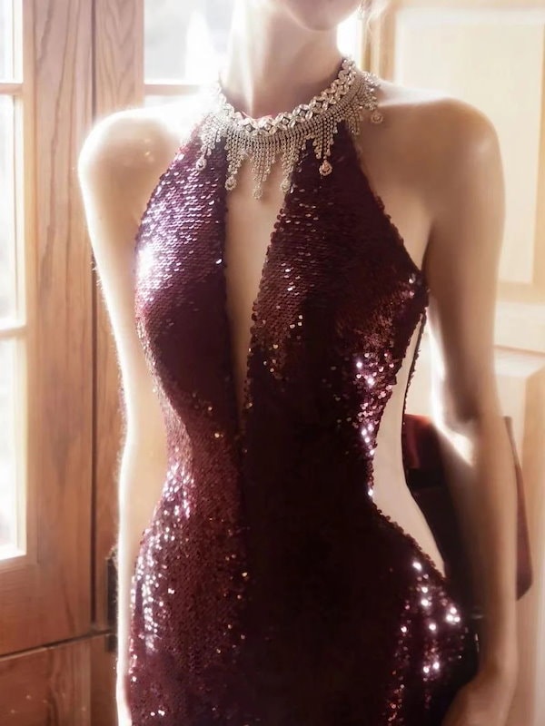 Qoo10] キャバドレス セレブ高級婚約イブニングド