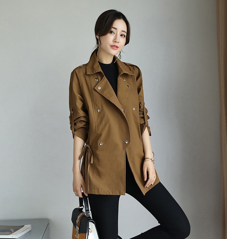 トレンチコート テロンチ レディース トレンチ 大きいサイズ スプリングコート 秋 コート ショート丈 レンチコート チェスタージャケット カジュアル トレンチコート テロンチ レディース トレンチ 大きいサイズ スプリングコート 秋 コート ショート丈 レンチコート チェスタージャケット カジュアル