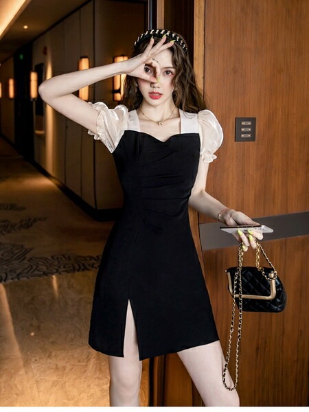 パーティードレス 結婚式 ワンピース ショート ミニ丈 オケージョン イブニング ドレス 韓国 ファッション レディース 春 夏 ブライダル お呼ばれ コーデ 成人式 二次会 同窓会 20代 パーティードレス 結婚式 ワンピース ショート ミニ丈 オケージョン イブニング ドレス 韓国 ファッション レディース 春 夏 ブライダル お呼ばれ コーデ 成人式 二次会 同窓会 20代