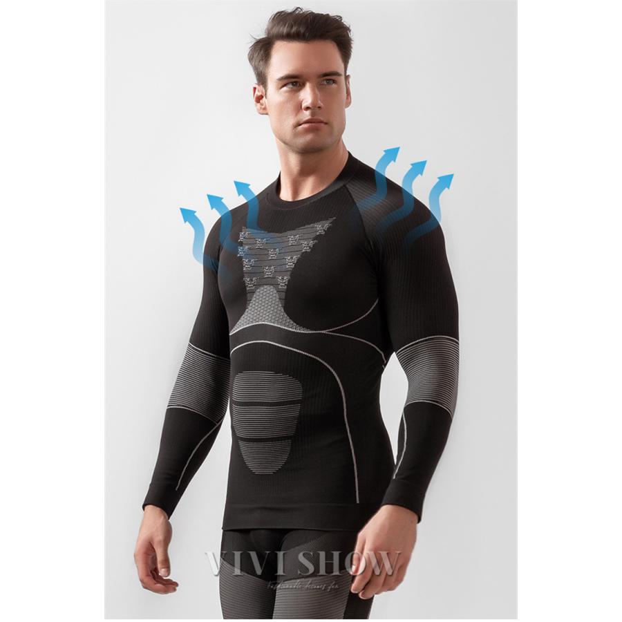 インナー 防寒インナー インナーウェア インナーシャツ メンズ 上下セット 上下 アンダーウェア スキー スノーボード スノボ スノボー スノー 防寒