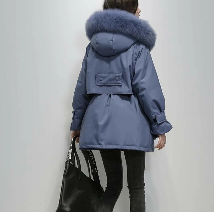 ダウンコート　ダウン90%　レディース　大きいサイズアウター　フード付き　ダウンジャケット ファー付き　リアルファー　軽量 秋冬　ロング丈　防寒 　冬服　カジュアル　無地　Aライン