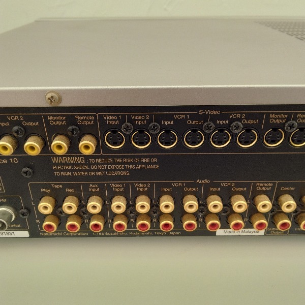 nakamichi スピーカー シルバー SoundSpace10