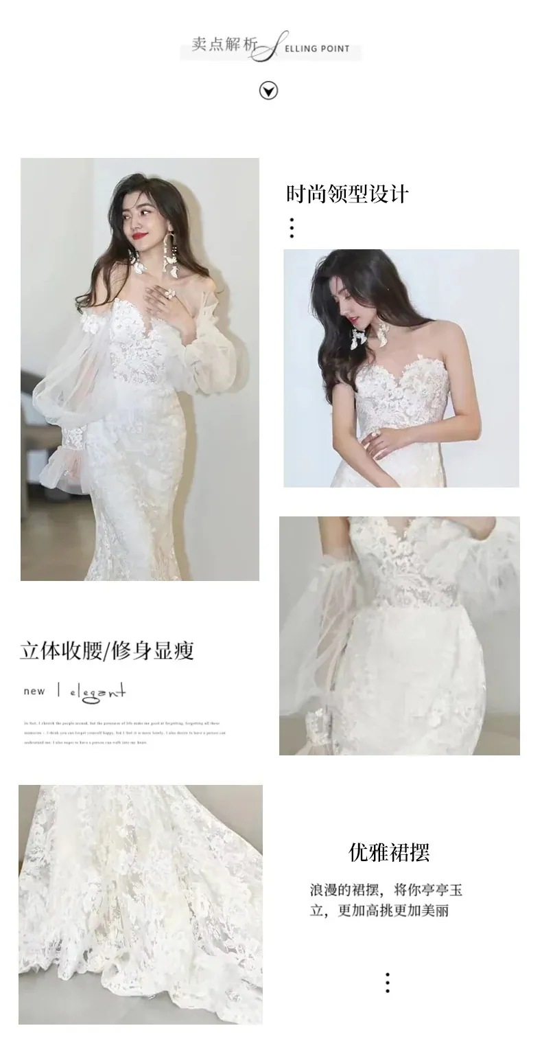 【L.O.V.E】 ウェディングドレス 白 結婚式 花嫁 サイズオーダーメイド可能 成人式 お呼ばれ ウェディング 演奏会 二次会 パーティードレス 前撮り ワンピース ロングドレス メガ割 53