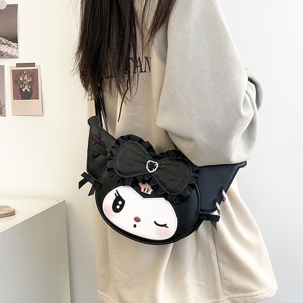 Qoo10] 可愛いショルダーバッグ クロミちゃん メ