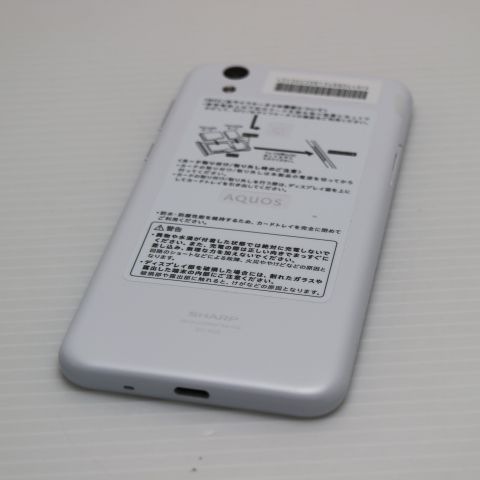新品同様 SIMフリー SH-M05 AQUOS sense lite ホワイト 44