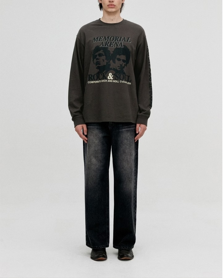 【TXTテヒョン着用】ROCK N SOUL LONG SLEEVE 3colors韓国正規品 TXTテヒョン着用】ROCK N SOUL LONG SLEEVE 3colors 韓国正規品