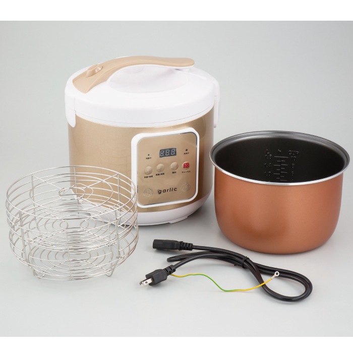 黒にんにく 発酵器 DX デラックス ご自宅 簡単 ボタン操作 押して待つだけ アミノ酸 アルギニン ポリフェノール 健康習慣 美味しい 手軽 免疫力 活性化 滋養強