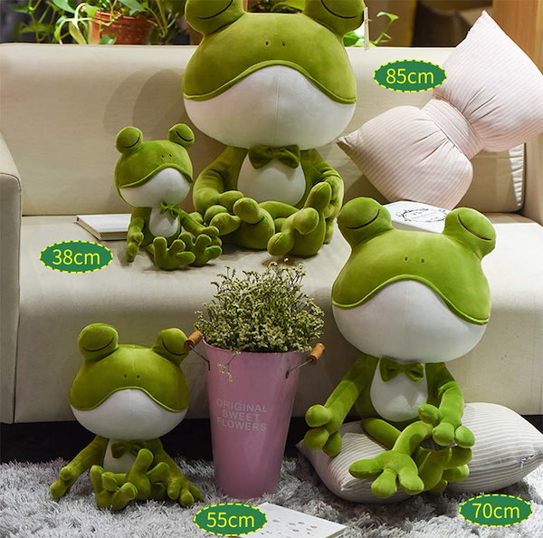 大きな　カエル　ぬいぐるみ　中古品 大きな カエル ぬいぐるみ 中古品 - メルカリ