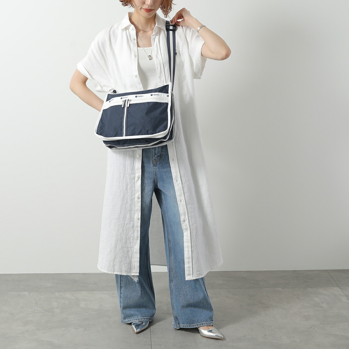 LeSportsac レスポートサック ショルダーバッグ DELUXE EVERYDAY BAG 7507 レディース ナイロン ライン 鞄 カラー3色 LeSportsac レスポートサック ショルダーバッグ DELUXE EVERYDAY BAG 7507 レディース ナイロン ライン 鞄 カラー3色