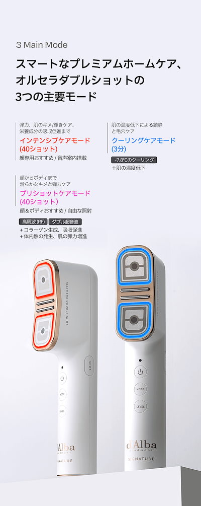 Qoo10] ダルバ 【NEWビューティーデバイス】シグネチャ : キット