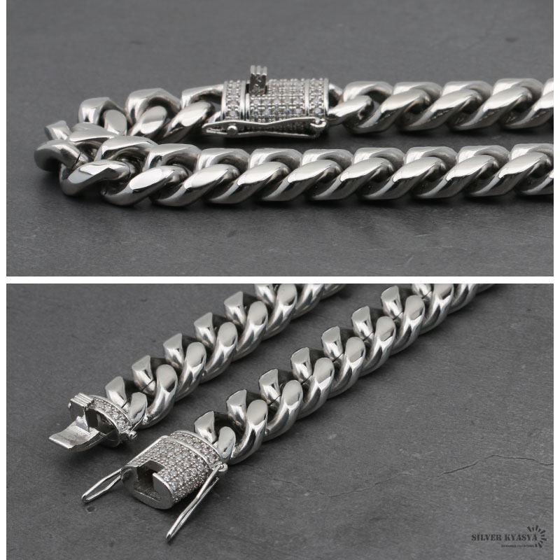 ステンレス 喜平ネックレス 幅14mm [n390-s-14mm]