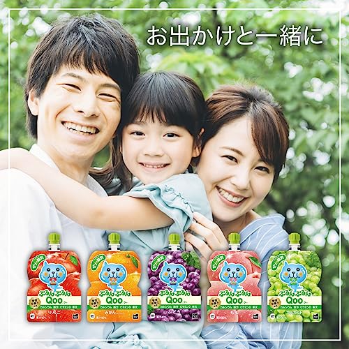 ミニッツメイド コカコーラ ぷるんぷるんQoo マスカット 125gパウチ30袋