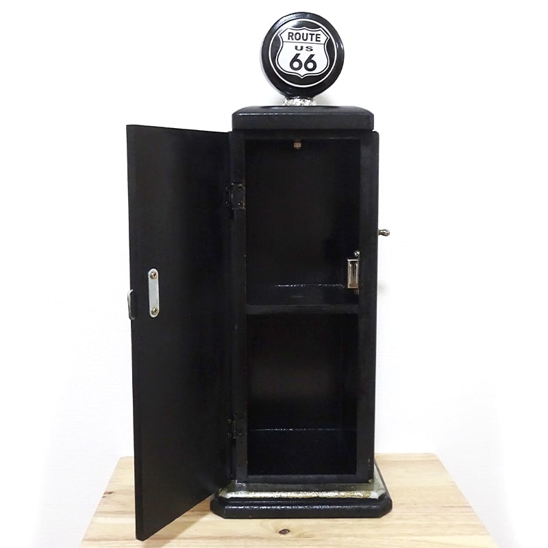 ガスポンプ マルチキャビネット ROUTE66 ルート66 ラック 棚 インテリア アメリカン 雑貨 収納 ホルダー カフェ おしゃれ ビンテージ 店舗用