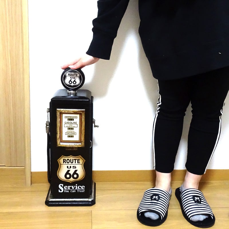 ガスポンプ マルチキャビネット ROUTE66 ルート66 ラック 棚 インテリア アメリカン 雑貨 収納 ホルダー カフェ おしゃれ ビンテージ 店舗用