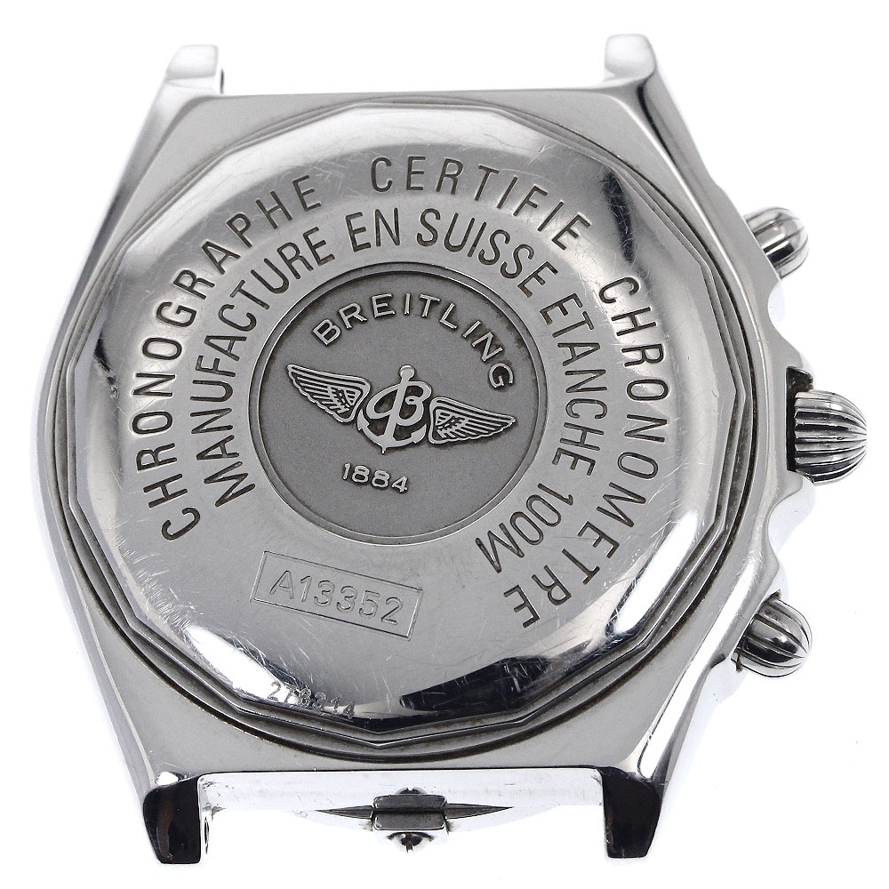 訳あり ブライトリング BREITLING A13352 クロノマット デイト 自動巻き ヘッドのみ メンズ _886262【中古】