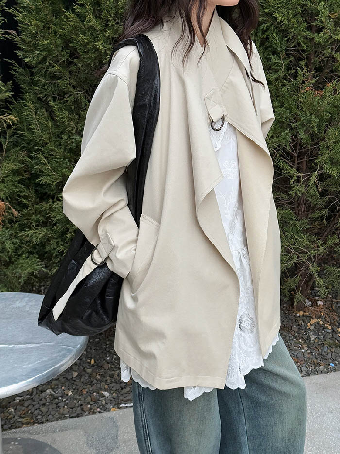 トレンチコート レディース 春 秋 コート ジャケット ショート丈 羽織り スプリングコート ショート ジャケット 大きいサイズ 上着 コート ショート丈 アウター 通勤 カジュアル 無地 体型カバー トレンチコート レディース 春 秋 コート ジャケット ショート丈 羽織り スプリングコート ショート ジャケット 大きいサイズ 上着 コート ショート丈 アウター 通勤 カジュアル 無地 体型カバー