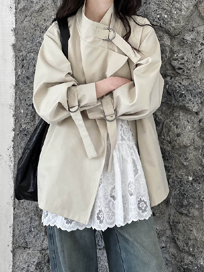 トレンチコート レディース 春 秋 コート ジャケット ショート丈 羽織り スプリングコート ショート ジャケット 大きいサイズ 上着 コート ショート丈 アウター 通勤 カジュアル 無地 体型カバー トレンチコート レディース 春 秋 コート ジャケット ショート丈 羽織り スプリングコート ショート ジャケット 大きいサイズ 上着 コート ショート丈 アウター 通勤 カジュアル 無地 体型カバー