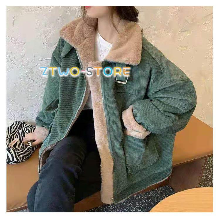 コーデュロイ ボアジャケット 極暖 フェイクファー 裏ボア レディース 暖かい 防寒 コート ブルゾン 冬服 あったか 大人カジュアル 無地 おしゃれ