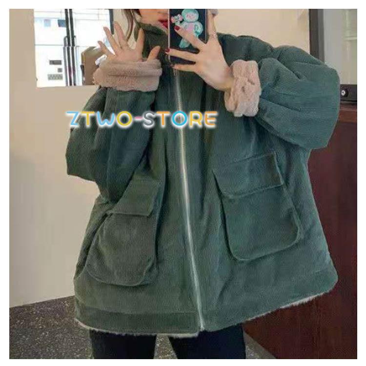 コーデュロイ ボアジャケット 極暖 フェイクファー 裏ボア レディース 暖かい 防寒 コート ブルゾン 冬服 あったか 大人カジュアル 無地 おしゃれ