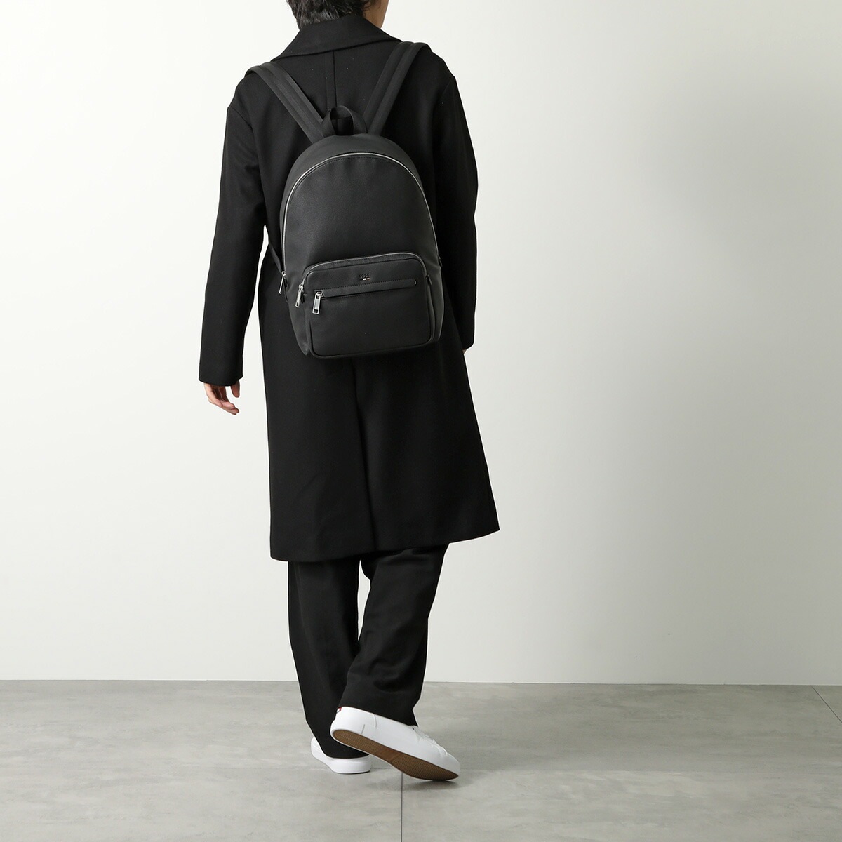 HUGO BOSS ヒューゴボス バックパック Ray Backpack N 50536499 メンズ エコレザー リュック デイパック ロゴ 鞄 001