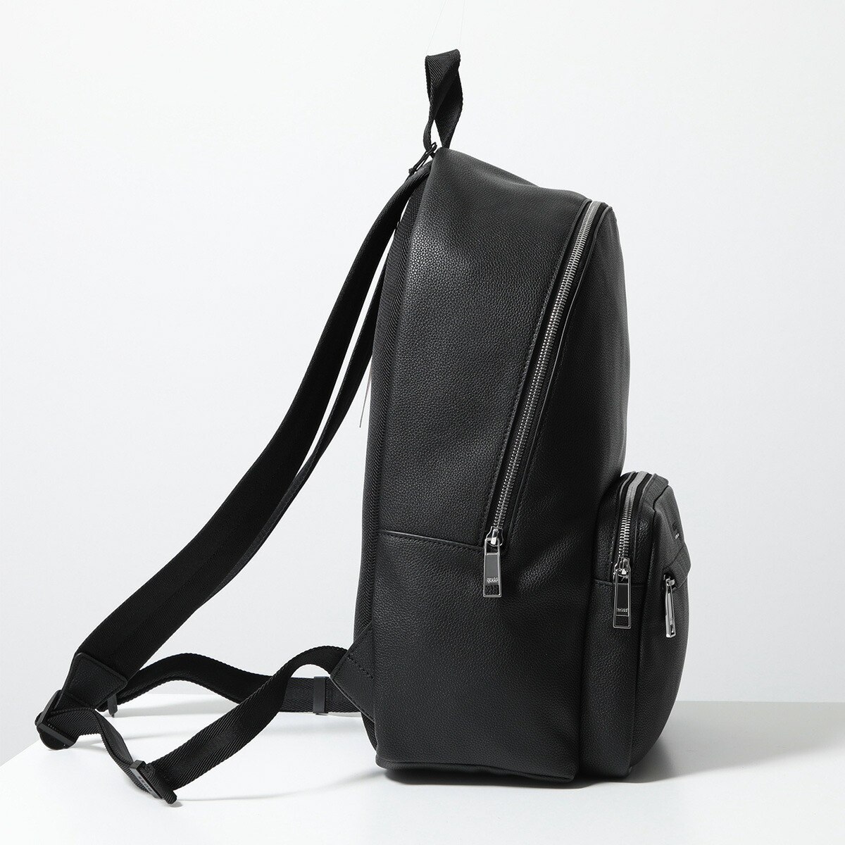 HUGO BOSS ヒューゴボス バックパック Ray Backpack N 50536499 メンズ エコレザー リュック デイパック ロゴ 鞄 001