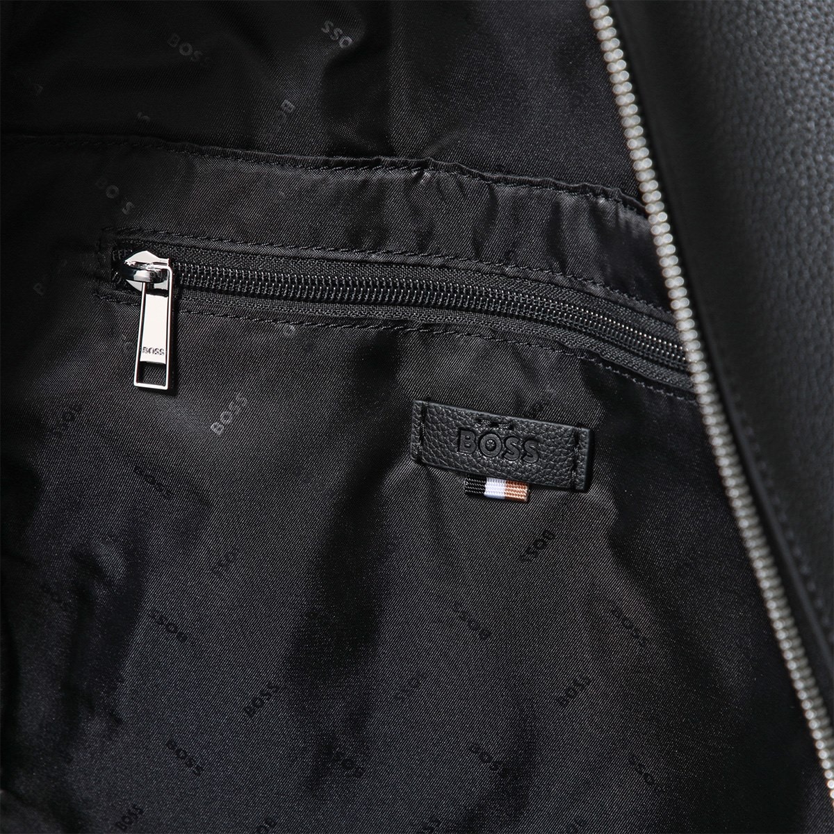 HUGO BOSS ヒューゴボス バックパック Ray Backpack N 50536499 メンズ エコレザー リュック デイパック ロゴ 鞄 001