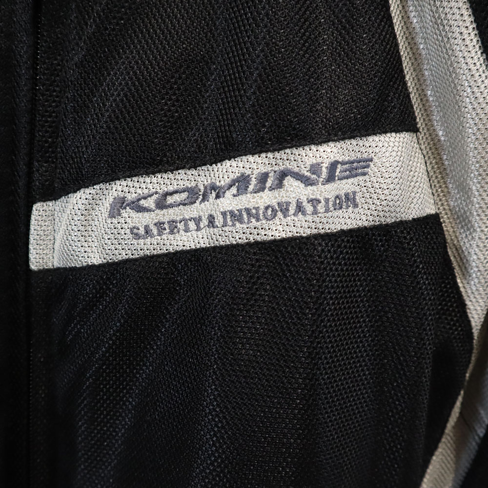 コミネ バイク メッシュ ジャケット 2XL ブラック KOMINE ビッグサイズ メンズ