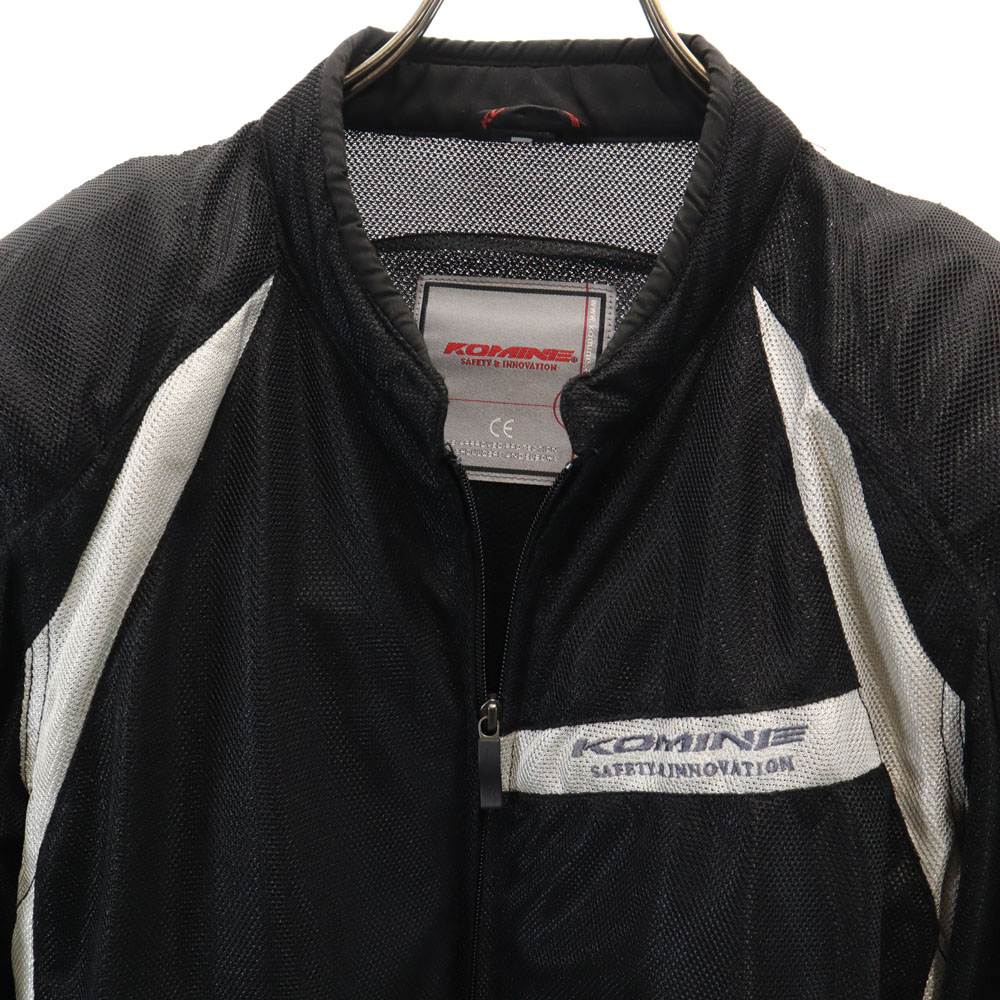 コミネ バイク メッシュ ジャケット 2XL ブラック KOMINE ビッグサイズ メンズ
