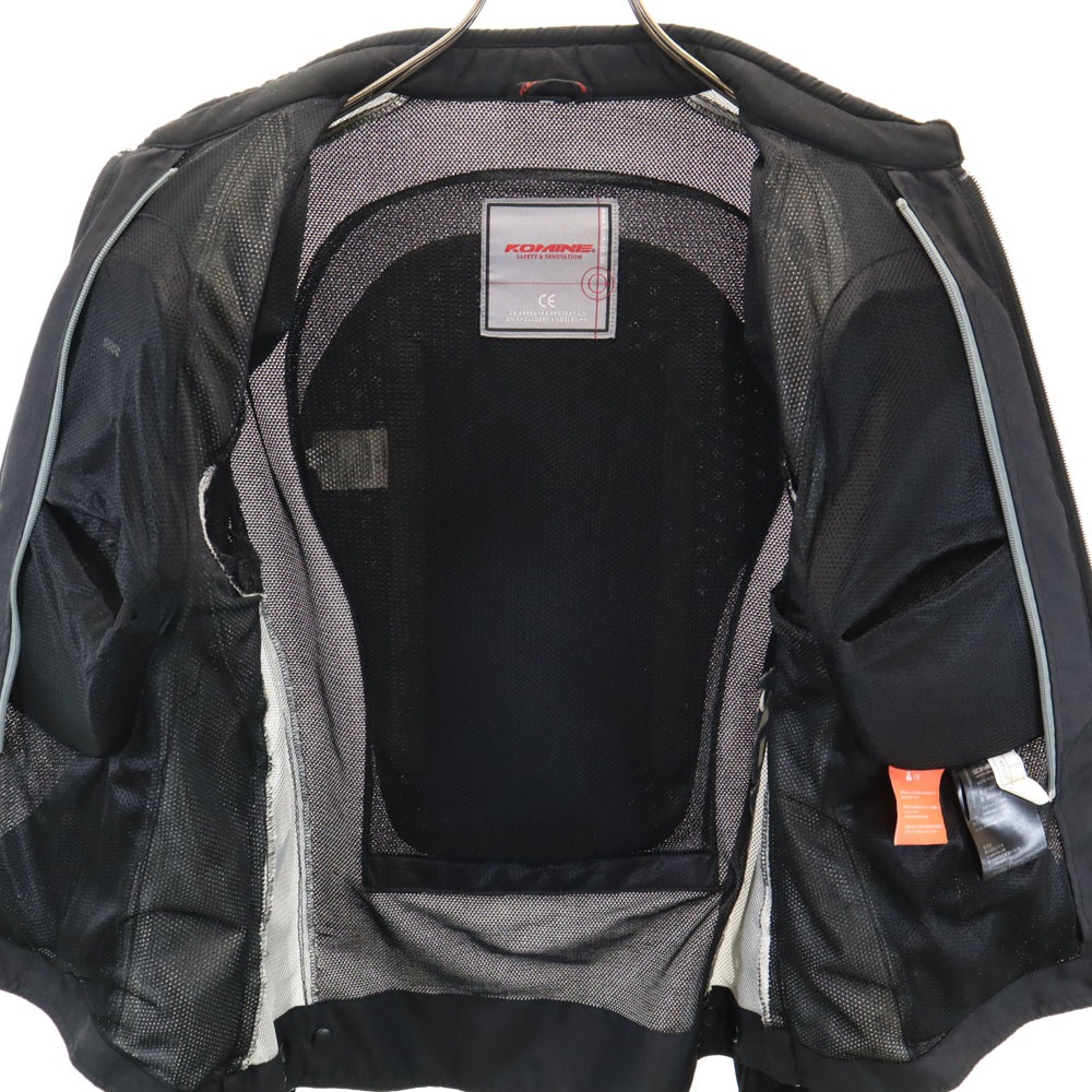 コミネ バイク メッシュ ジャケット 2XL ブラック KOMINE ビッグサイズ メンズ