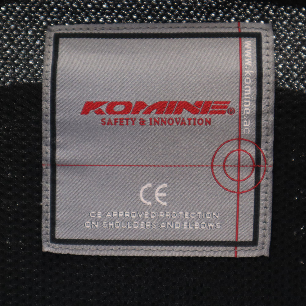 コミネ バイク メッシュ ジャケット 2XL ブラック KOMINE ビッグサイズ メンズ