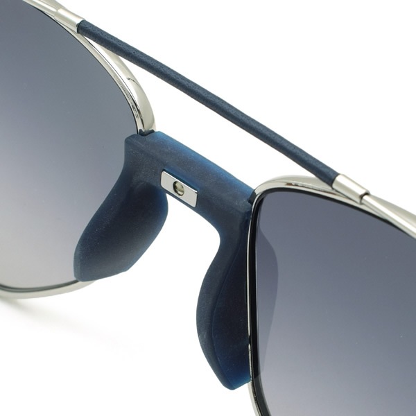 ゼニア サングラス ZEGNA EZ0130/S 14X 58 Ermenegildo Zegna ノーズパッド UVカット シルバー ブルーグレーグラデーション ゼニア サングラス ZEGNA EZ0130/S 14X 58 Ermenegildo Zegna ノーズパッド UVカット シルバー ブルーグレーグラデーション