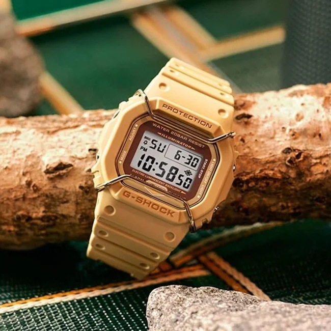 メンズ腕時計 Tone on toneシリーズ(海外モデル)DW-5600PT-5