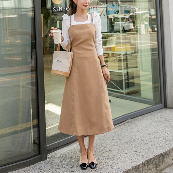 (NAK21) ビスティエフレアロングワンピース DM33-O-01 (NAK21) ビスティエフレアロングワンピース DM33-O-01