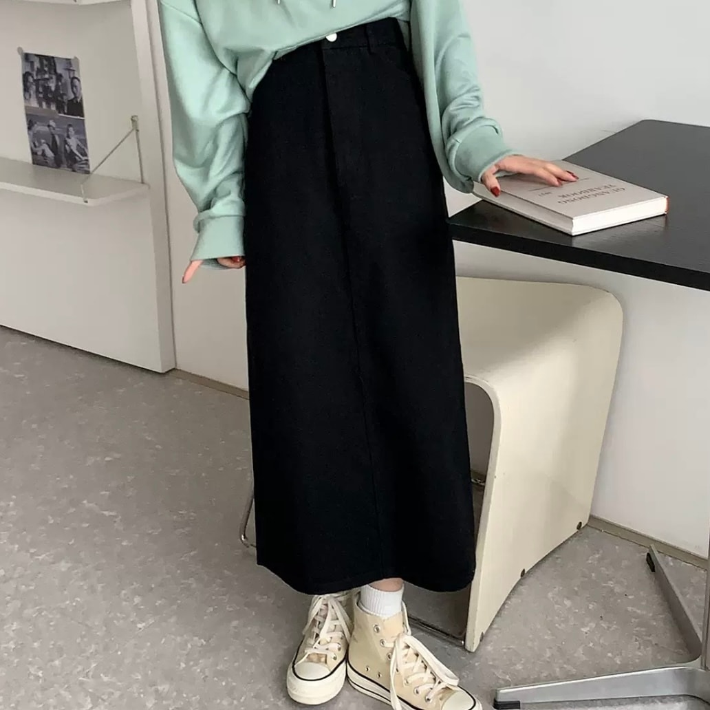 スカート ロングスカート タイトスカート ミモレ ミモレ丈 ロング スリット アンクル丈 7分丈 スリム タイト 細身 ストレート ワイド Iライン かわいい 大人可愛い きれいめ シンプル