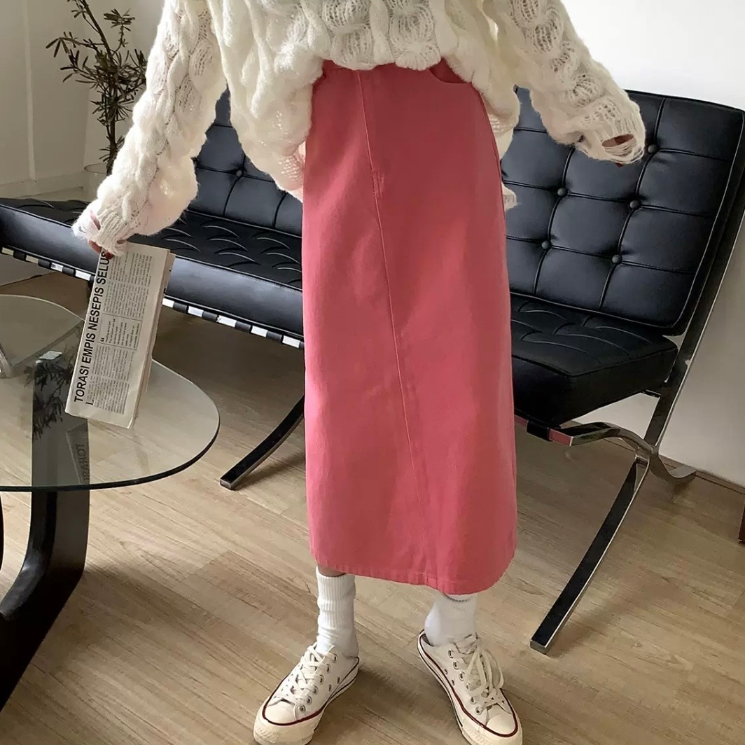 スカート ロングスカート タイトスカート ミモレ ミモレ丈 ロング スリット アンクル丈 7分丈 スリム タイト 細身 ストレート ワイド Iライン かわいい 大人可愛い きれいめ シンプル