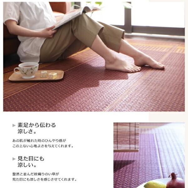 国産 い草ラグ 裏地不織布無し 191x250cm 涼感 吸湿性 アジアンモダンデザイン 青森ヒバ油 特許コーティング リビング フロアカーペット 国産 い草ラグ 裏地不織布無し 191x250cm 涼感 吸湿性 アジアンモダンデザイン 青森ヒバ油 特許コーティング リビング フロアカーペット