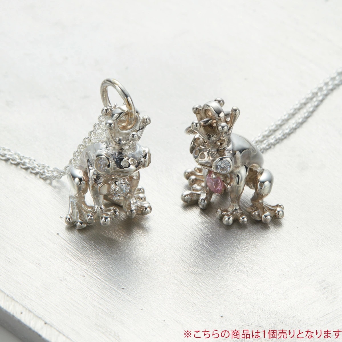 ネックレス レディース メンズ シルバー925 キュービックジルコニア カエル 蛙 王冠 個性的 ネックレス レディース メンズ シルバー925 キュービックジルコニア カエル 蛙 王冠 個性的