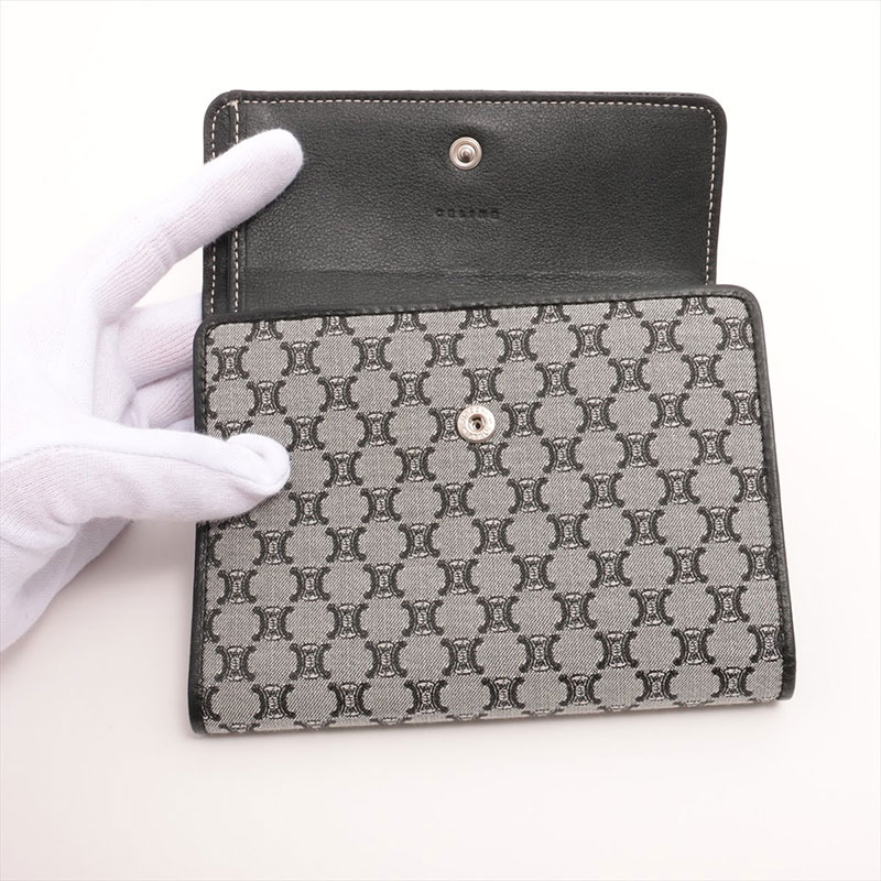 二つ折り財布 ブラック WS15323 二つ折り財布 ブラック WS15323