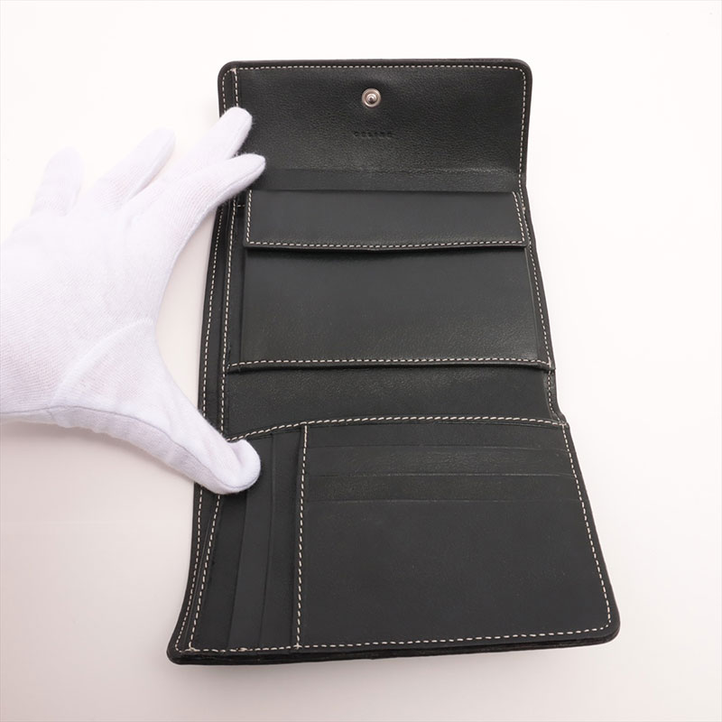 二つ折り財布 ブラック WS15323 二つ折り財布 ブラック WS15323