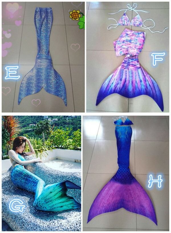 【急速出荷!】再々再入荷！売り切れ 続出レディース 水着 人魚 ビキニ 人魚姫 フィン付き マーメイド ビキニ 人魚水着 上下 SNS話題 インスター映え マーメイド水着 レディース 体型カバー 記念