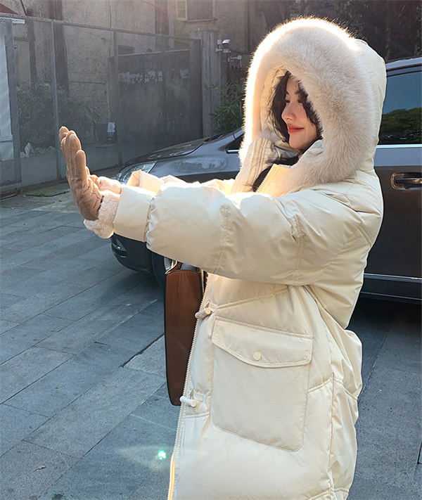 レディース ダウン コート ダウンジャケット ロング丈 ジャケット 大きいサイズ 軽い 暖かい 冬 アウター カジュアル 可愛い 大人 着痩せ 女性 20代30代40代 通勤通学 フェイク ファー き