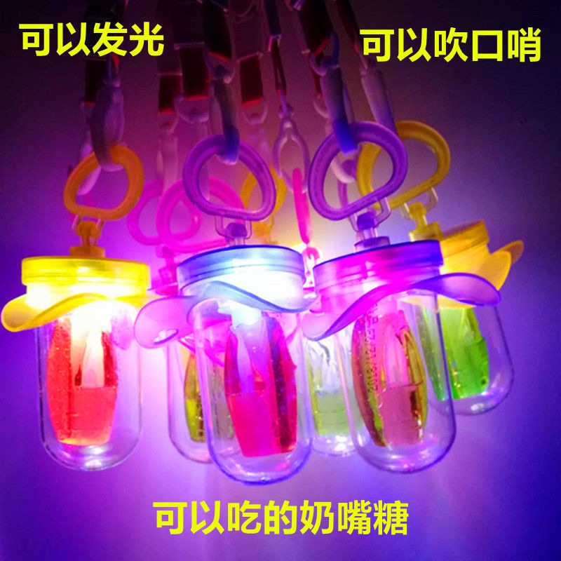 20/50Pcs おしゃぶりホイッスル Ktv 発光ロリポップ 蛍光ロリポップ エンターテイメント小道具 発光おしゃぶり 誕生日プレゼント 子供の贈り物