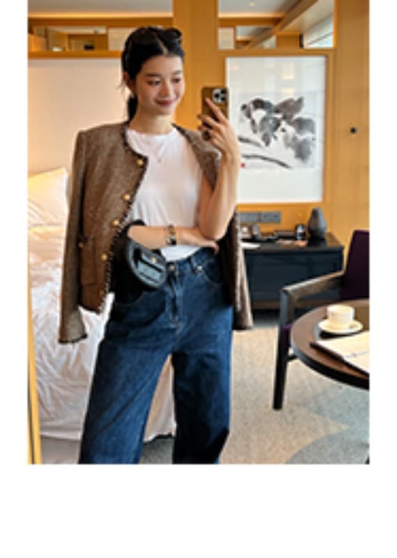 WXLSTUDIOはクラシックに敬意を表し高級ブランドの生地を使用したカスタム染めのヘビーウェイトシープウールの香り豊かなスモールジャケットです WXLSTUDIOはクラシックに敬意を表し高級ブランドの生地を使用したカスタム染めのヘビーウェイトシープウールの香り豊かなスモールジャケットです