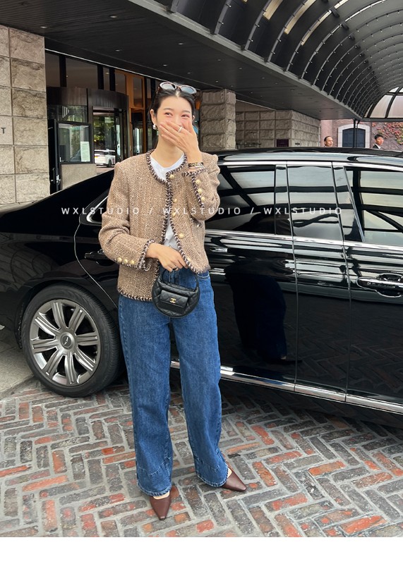 WXLSTUDIOはクラシックに敬意を表し高級ブランドの生地を使用したカスタム染めのヘビーウェイトシープウールの香り豊かなスモールジャケットです WXLSTUDIOはクラシックに敬意を表し高級ブランドの生地を使用したカスタム染めのヘビーウェイトシープウールの香り豊かなスモールジャケットです