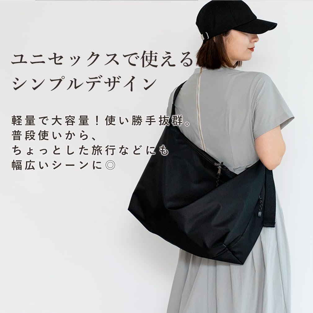 [VITAFELICE] ヴィータフェリーチェ ナイロンワンショルダーバッグ レディース inb-10068z (ブラック)