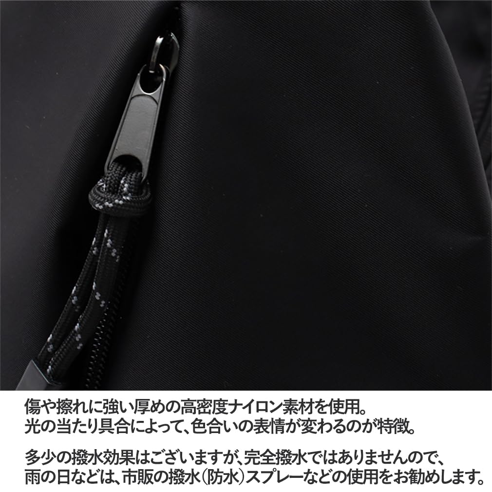 [VITAFELICE] ヴィータフェリーチェ ナイロンワンショルダーバッグ レディース inb-10068z (ブラック)