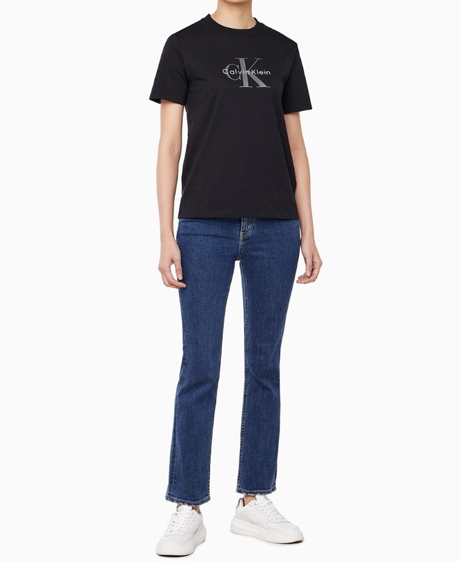 Monologo Crew Neck Short Sleeve T-shirt (47B865G) Monologo Crew Neck Short Sleeve T-shirt (47B865G)