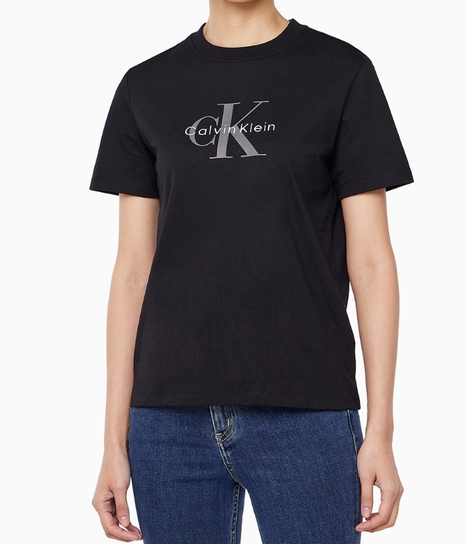 Monologo Crew Neck Short Sleeve T-shirt (47B865G) Monologo Crew Neck Short Sleeve T-shirt (47B865G)